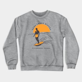 SURF 3 RIVERS Crewneck Sweatshirt